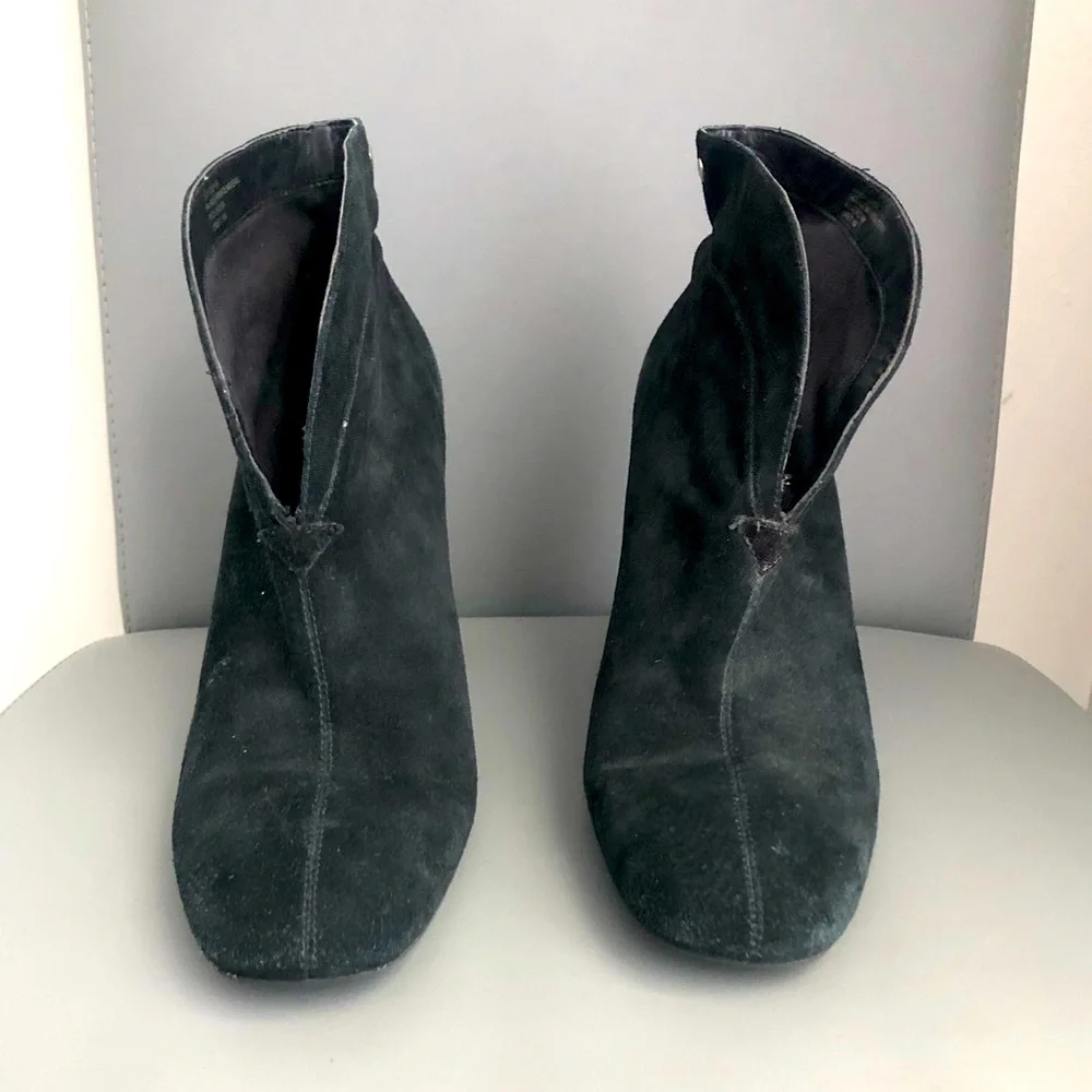 Franco Sarto Black Booties Women’s Size 10